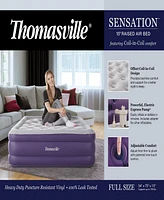 Thomasville Sensation 15" Air Mattress with Electric Pump, full