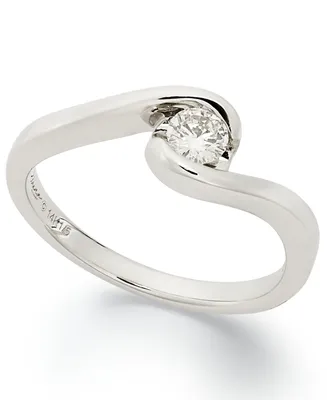 Sirena Diamond Engagement Ring (1/5 ct. t.w.) in 14k White Gold