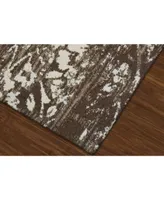 D Style Alanna Ala3 Chocolate Area Rug Collection