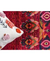 Bayshore Home Sana San3 Fuchsia Area Rug Collection