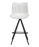 Zuo Aki Bar Chair, Set of 2