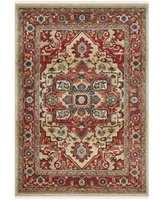 Lauren Ralph Lauren Quentin Lrl1298c Red Beige Area Rug Collection