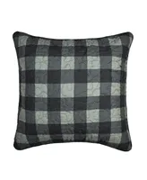 American Heritage Textiles Bear Walk Plaid Decorative Pillow, 18" x 18"