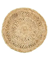 Lr Home Natural Natural Jute Rotary Placemats - Set of Two