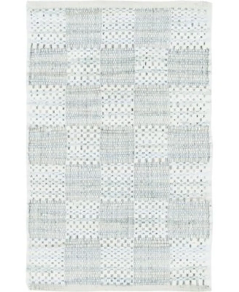 Bayshore Home Jari Checkered Jar2 Ivory Area Rug Collection