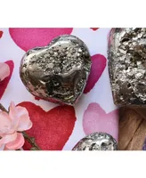 Nature's Decorations - Medium Pyrite Heart