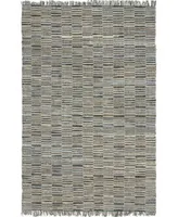 Bayshore Home Jari Checkered Jar3 Blue Area Rug Collection