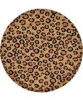 Bayshore Home Maasai Mss2 Light Brown Area Rug Collection