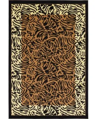 Bayshore Home Maasai Mss7 Light Brown Area Rug Collection