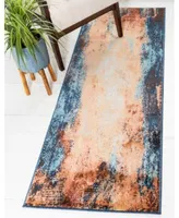 Bayshore Home Marblesea Mrb3 Peach Area Rug Collection