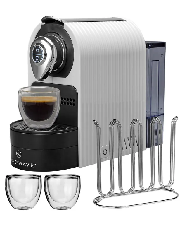 ChefWave Kava Mini Espresso Machine for Nespresso Compatible Capsule -  Macy's