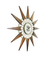 Infinity Instruments Starburst Wall Clock