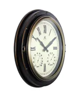 Infinity Instruments Round Wall Clock