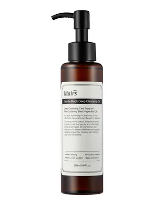 Klairs Gentle Black Deep Cleansing Oil