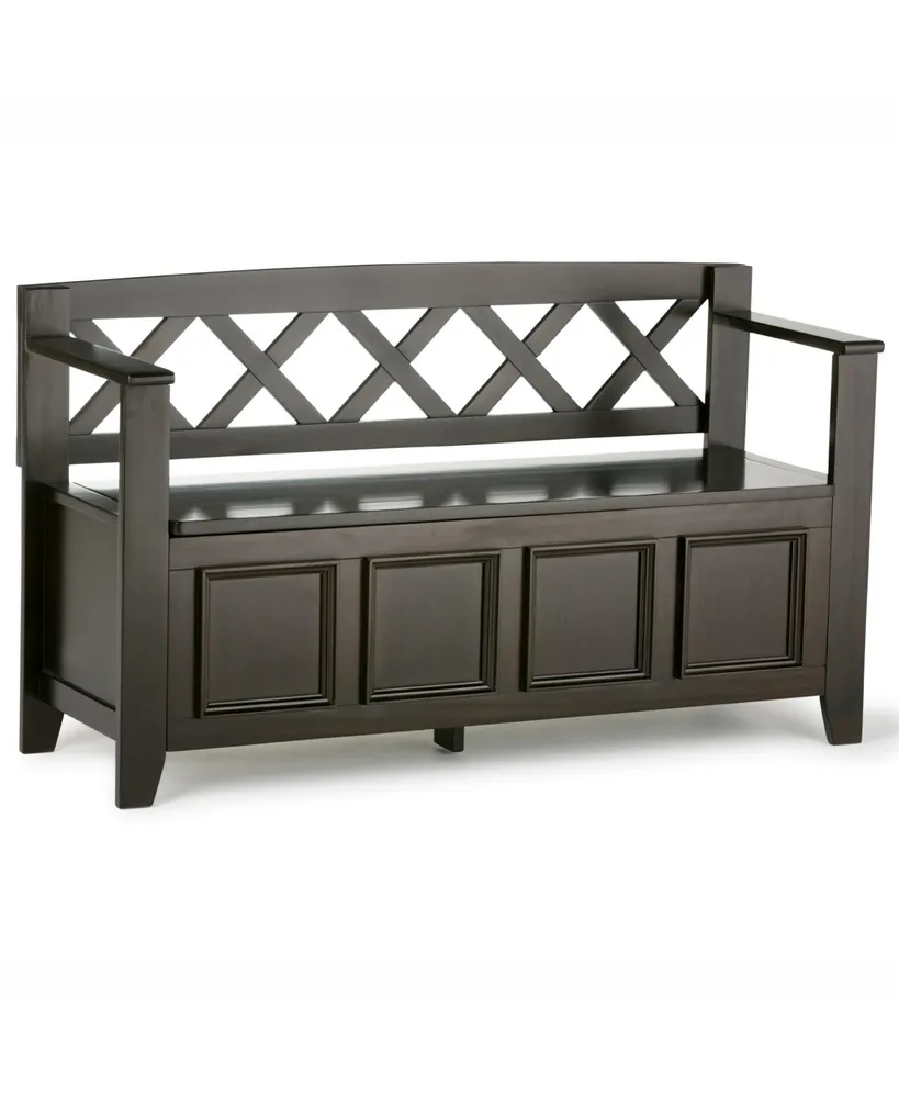 Amherst Storage Bench