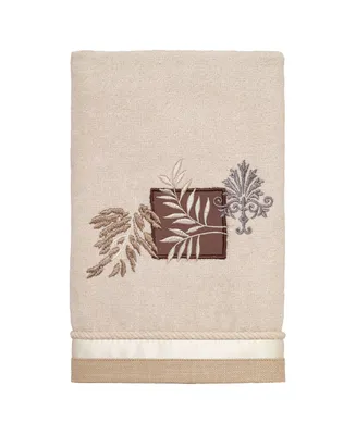 Avanti Serenity Embroidered Cotton Hand Towel, 16" x 30"