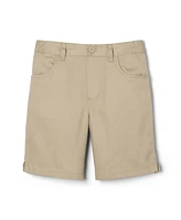 French Toast Little Girls Pull-on Twill Short