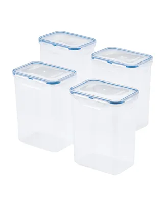Lock n Lock Easy Essentials 7.6-Cup Rectangular Food Storage Container, Set of 4