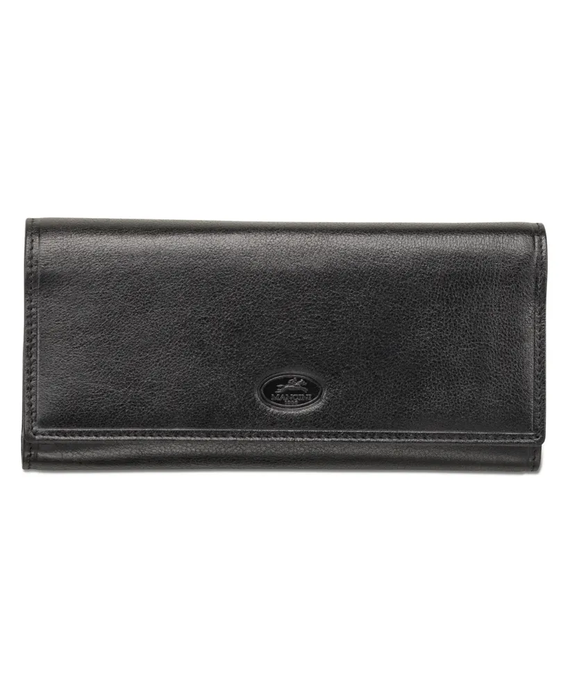 Mancini Equestrian-2 Collection Rfid Secure Trifold Wallet