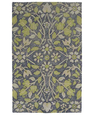 Kaleen Weathered WTR04-22 Navy 2' x 3' Outdoor Area Rug