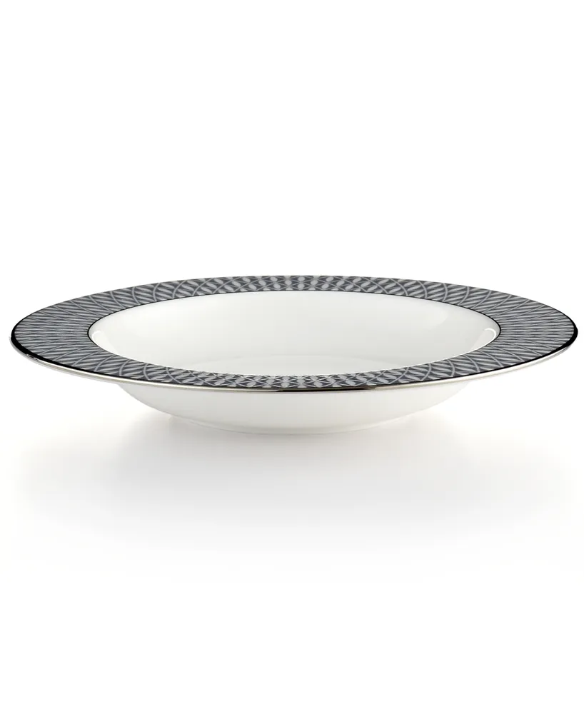 kate spade new york Mercer Drive Platinum Rim Soup Bowl