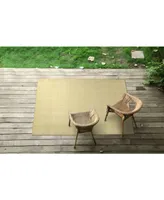 Kaleen Ziggy ZIG01-05 Gold 5' x 7'6" Outdoor Area Rug