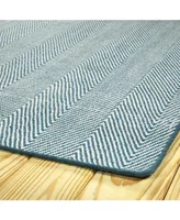 Kaleen Ziggy ZIG01-10 Denim 8' x 10' Outdoor Area Rug