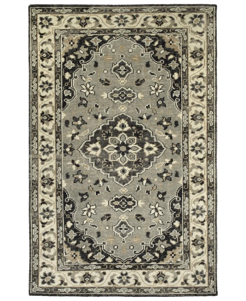 Kaleen Herrera HRA06-75 Gray 8' x 10' Area Rug