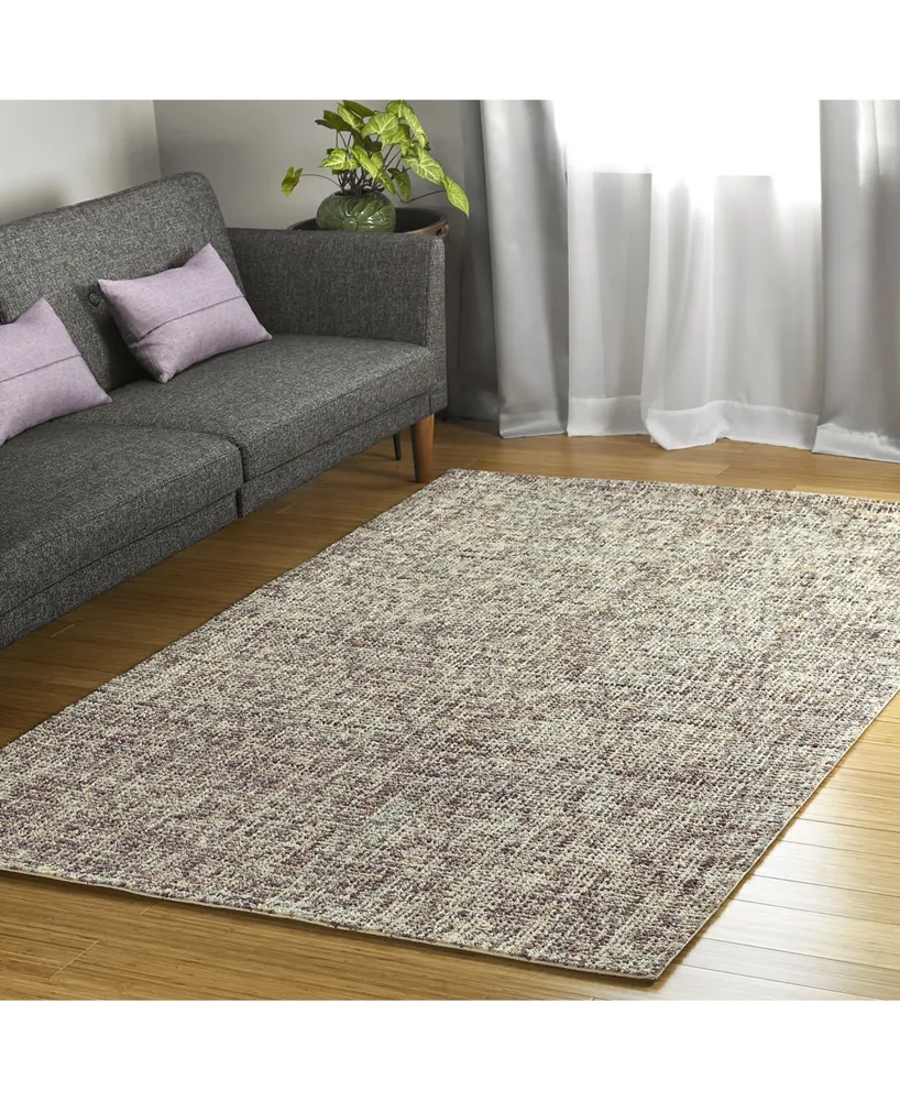 Kaleen Lucero LCO01-65 Aubergine 4 'x 6' Area Rug