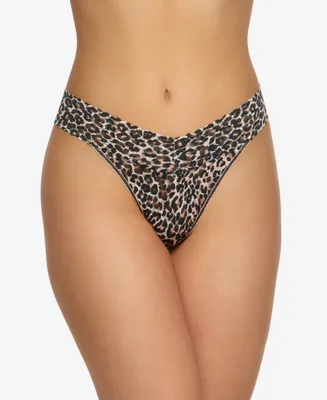 Hanky Panky Original-Rise Printed Lace Thong