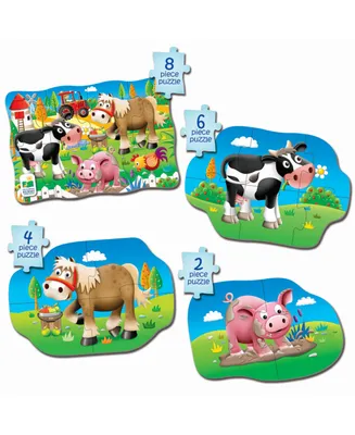 The Learning Journey My First Puzzle Sets 4 in a Box Puzzles- Farm