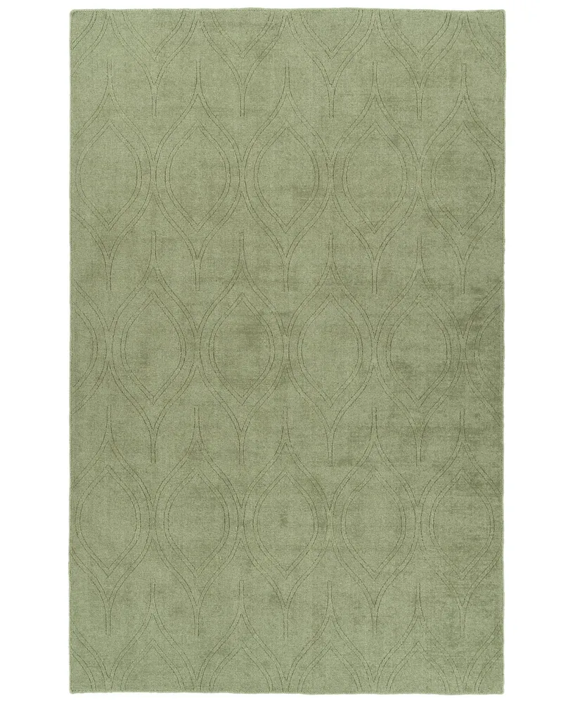 Kaleen Minkah MKH01-23 Olive 5' x 7' Outdoor Area Rug