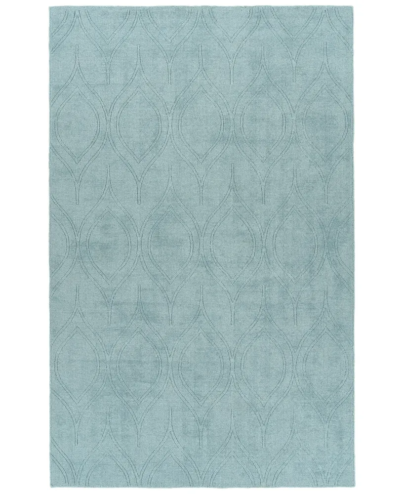 Kaleen Minkah MKH01-56 Spa 7'6" x 9' Outdoor Area Rug