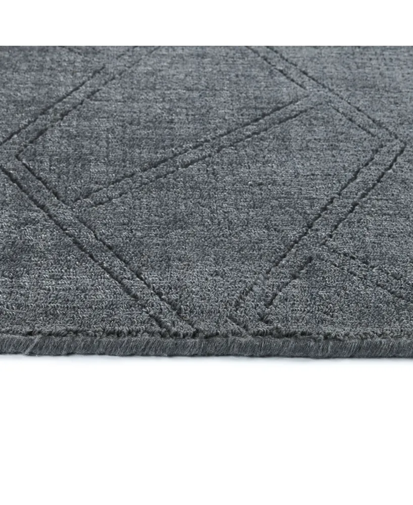 Kaleen Minkah MKH04-83 Steel 5' x 7' Outdoor Area Rug