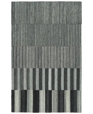 Kaleen Alzada ALZ01-38 Charcoal 8' x 10' Area Rug