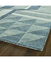 Kaleen Alzada ALZ02-17 Blue 2' x 3' Area Rug