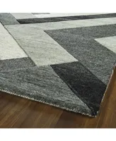 Kaleen Alzada ALZ03-38 Charcoal 2' x 3' Area Rug