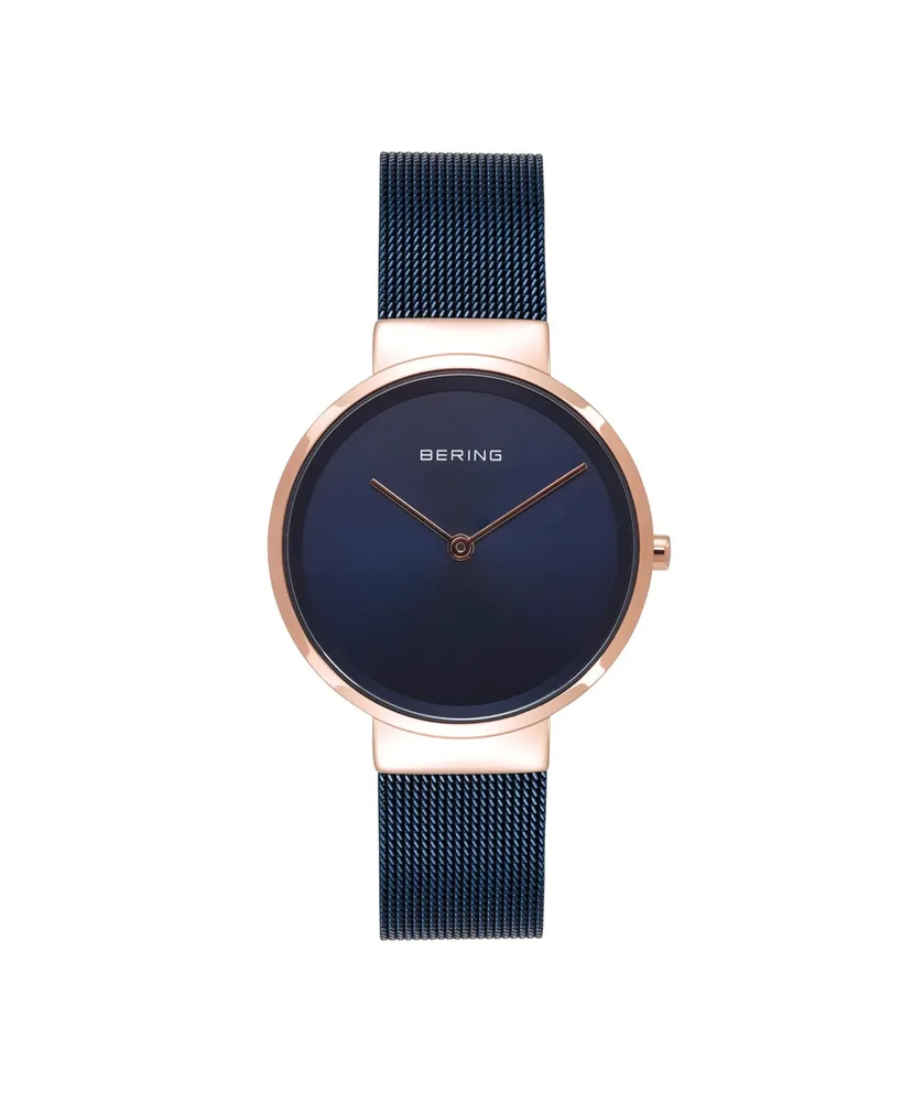 Bering Women's Classic Stainless Steel Mesh Bracelet Watch 31mm