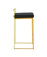 Fuji Gold Counter Stool, Set of 2