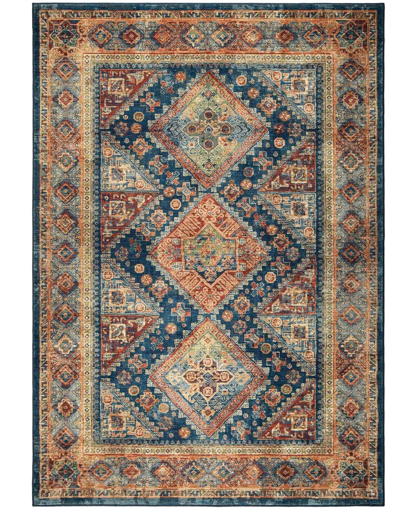 Orian Alexandria Olympus Navy 7'8" x 10'10" Area Rug