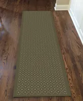 Closeout! Km Home 782/1514/Sage Pesaro Green 2'2" x 7'7" Runner Rug