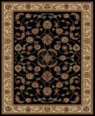 Closeout Km Home Pesaro Black Area Rug Collection