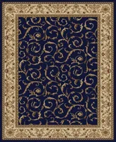 Closeout Km Home Pesaro Blue Area Rug Collection