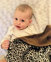 Lil' Cub Hub Minky Baby Boy Girl Blanket
