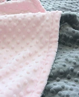 Lil' Cub Hub Minky Baby Girl Blanket