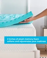 Linenspa Signature Collection 2" Zoned Gel Memory Foam Mattress Topper