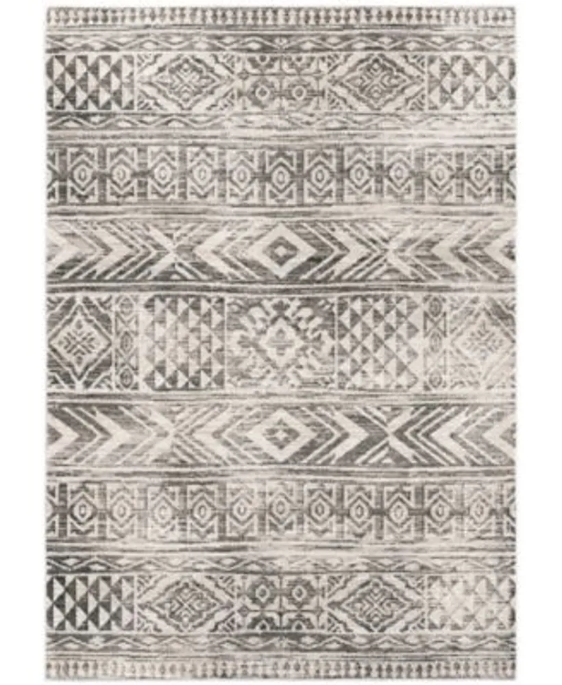 Orian Riverstone Kuba Delight Cloud Gray Area Rug Collection