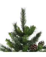 Northlight 7' Snowy Delta Pine with Pine Cones Artificial Christmas Tree - Unlit