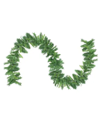 Northlight 9' Mixed 2-Tone Pine Artificial Christmas Garland - Unlit