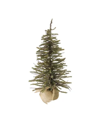 Northlight 2' Warsaw Twig Artificial Christmas Tree with Burlap Base - Unlit
